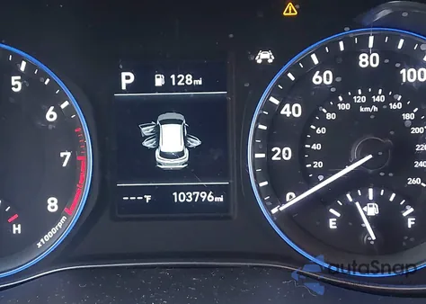 2020 Hyundai Kona Sel z USA, uszkodzony, nr VIN KM8K22AA2LU567955